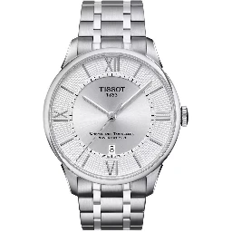 Gray Stainless Steel Dress Watch
