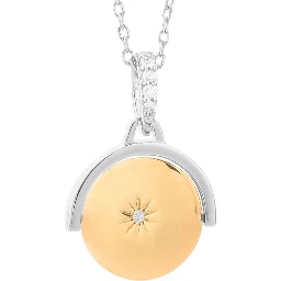 Gray Silver Necklace