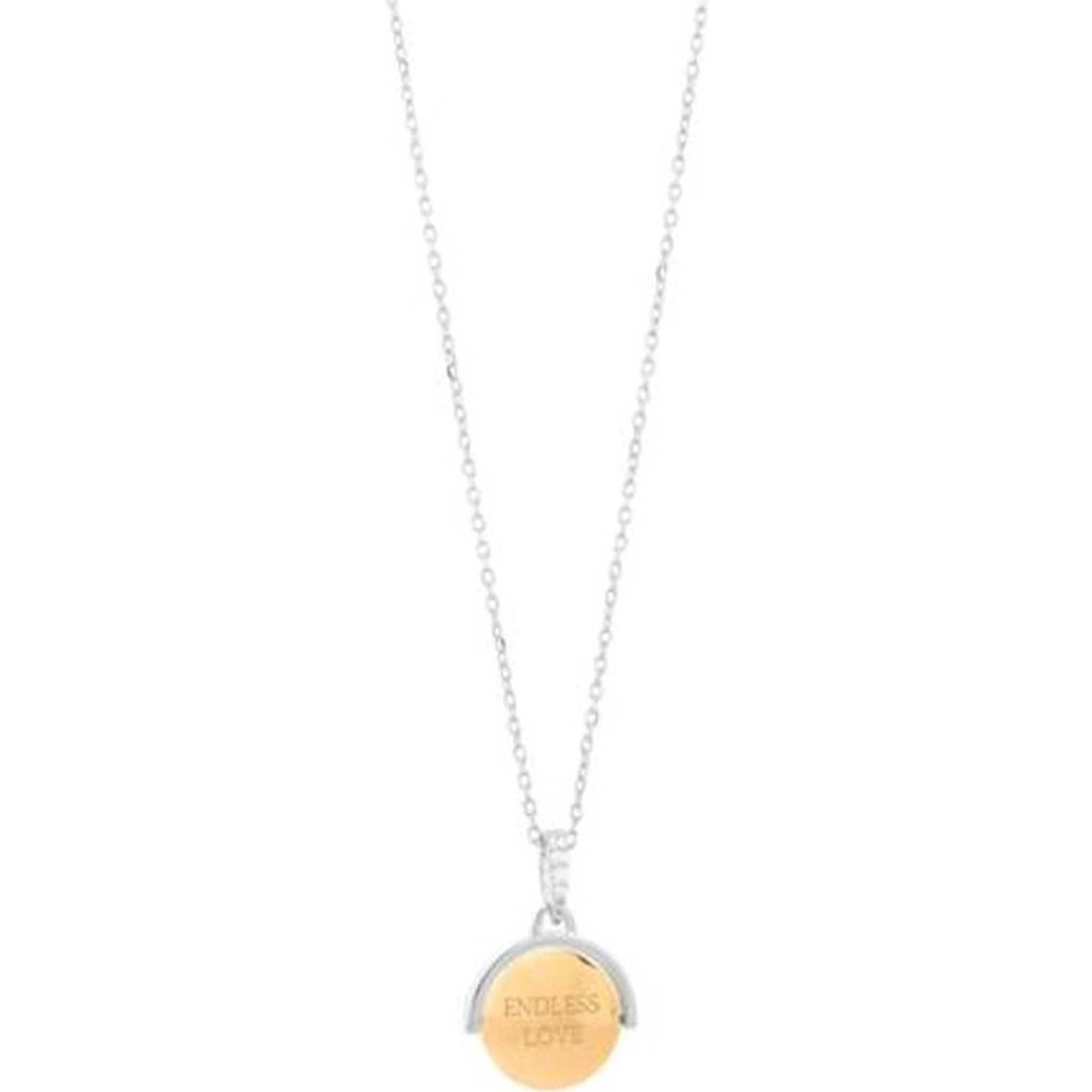 Gray Silver Necklace