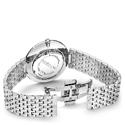 Gray Stainless Steel Dress Watch