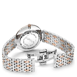 Gray Stainless Steel Dress Watch