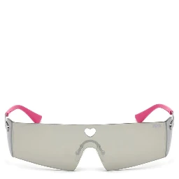 Gray Metal Sunglasses