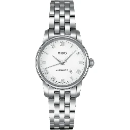 Gray Stainless Steel Dress Watch