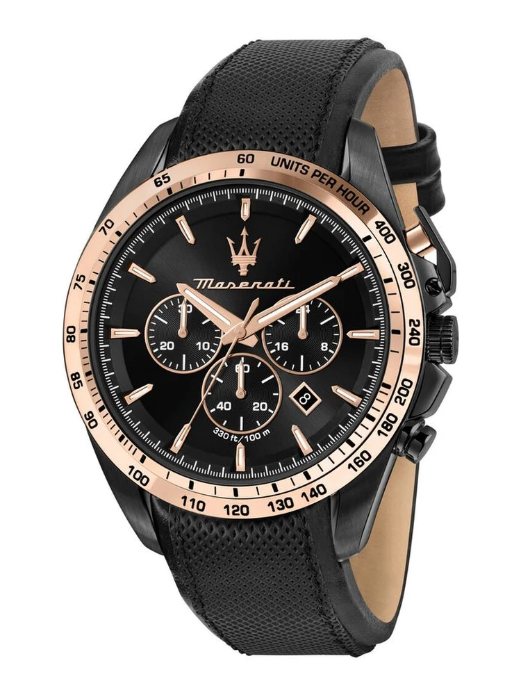 Brown Leather Dress Watch