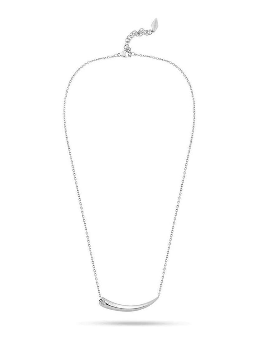 Gray Stainless Steel Necklace