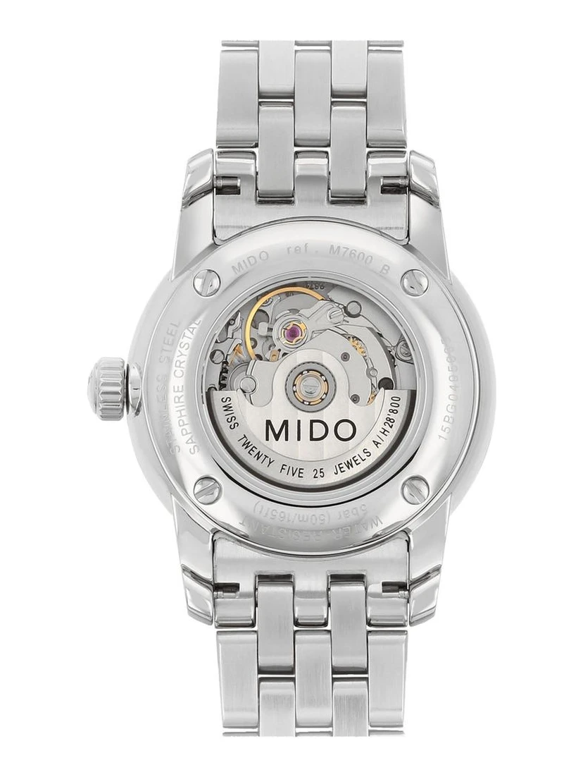 Gray Stainless Steel Dress Watch