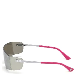 Gray Metal Sunglasses