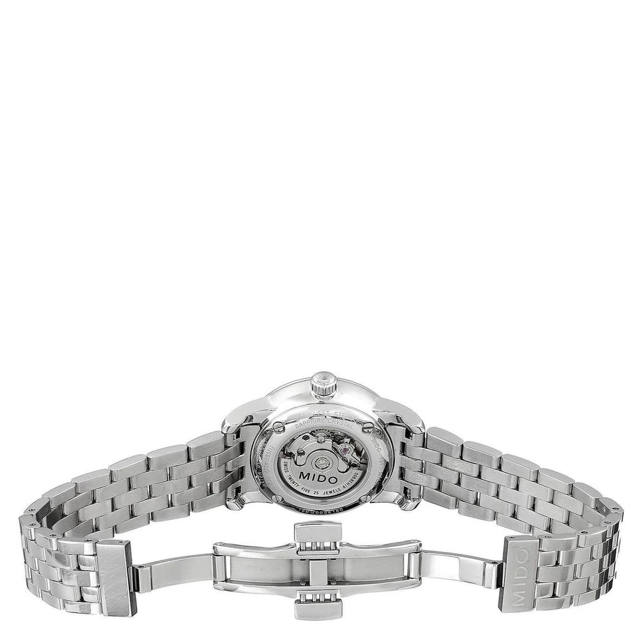 Gray Stainless Steel Dress Watch