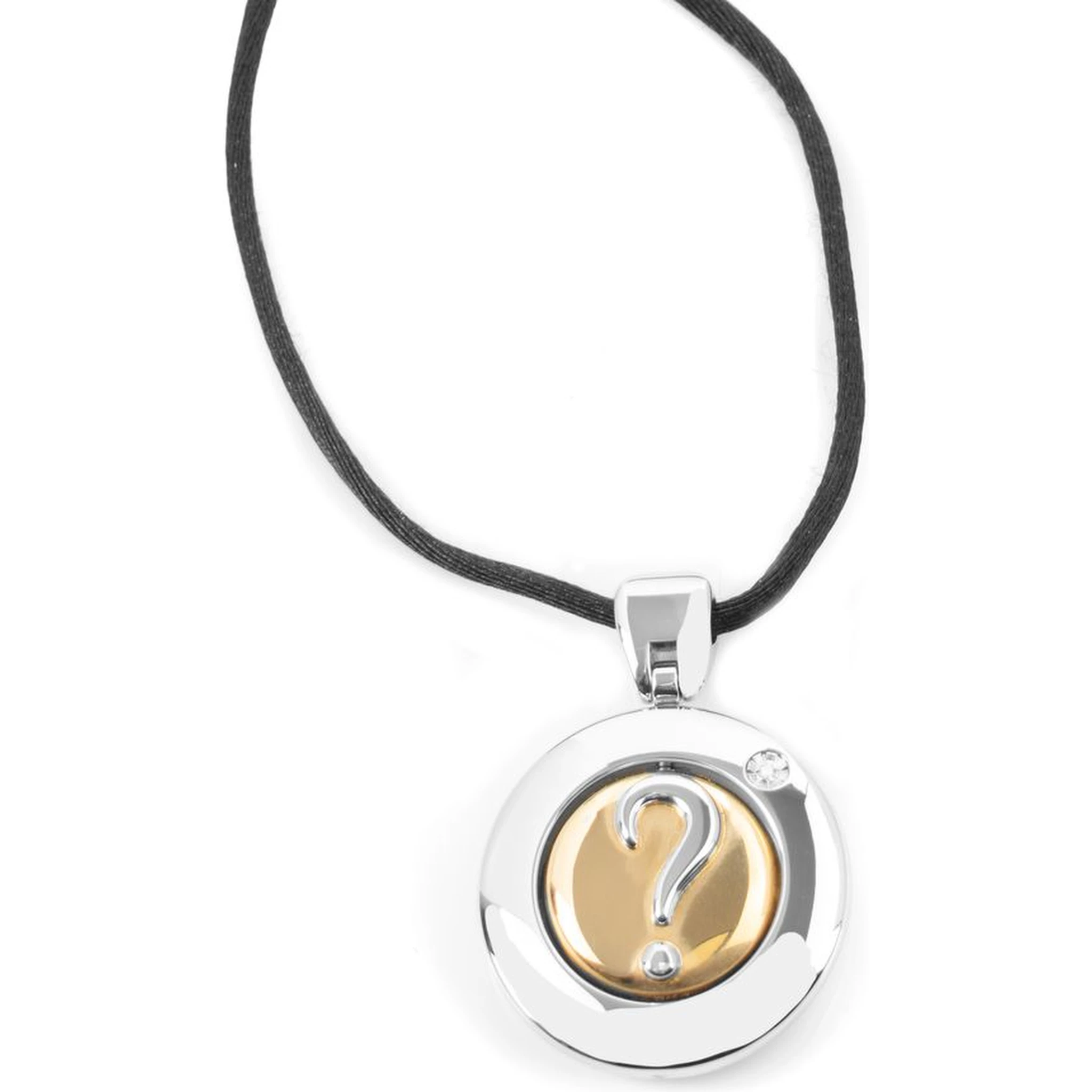 Gray Stainless Steel Necklace