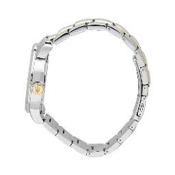 Gray Stainless Steel Dress Watch