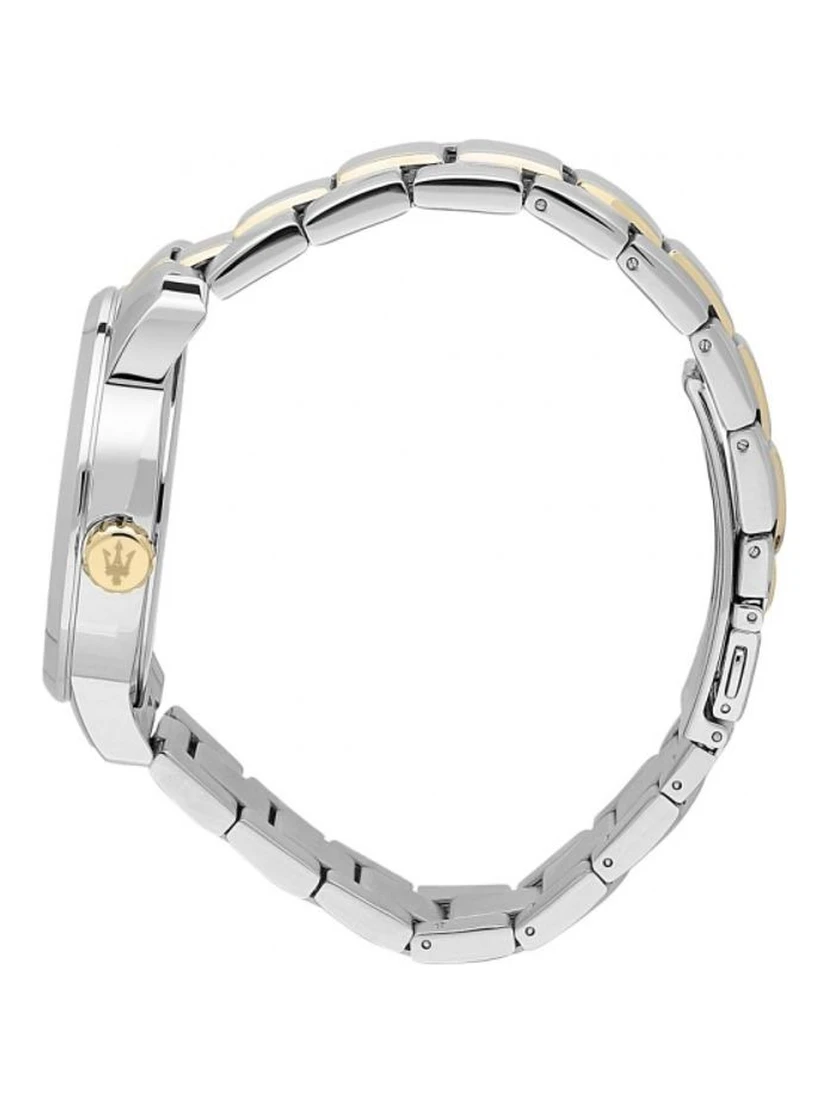 Gray Stainless Steel Dress Watch