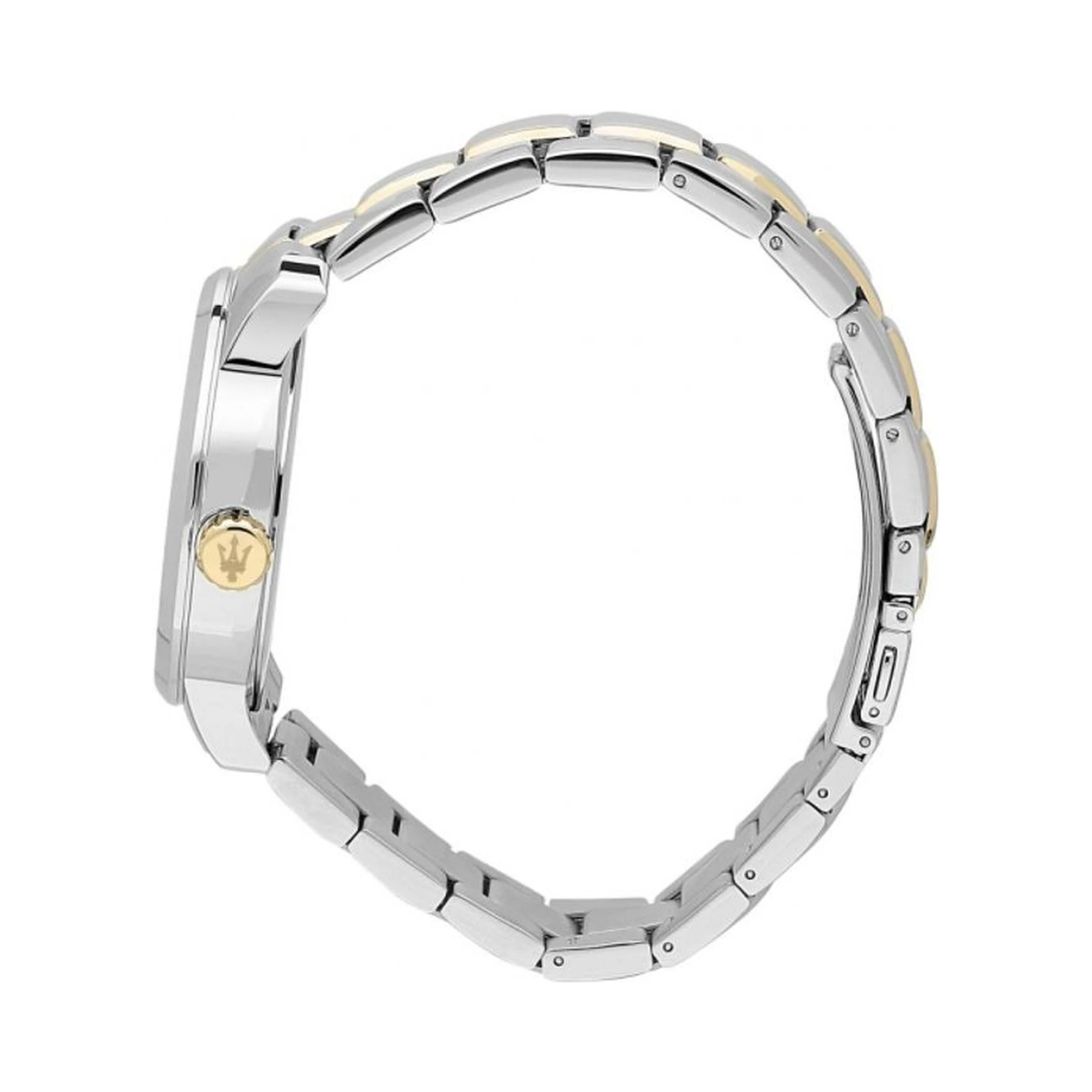 Gray Stainless Steel Dress Watch