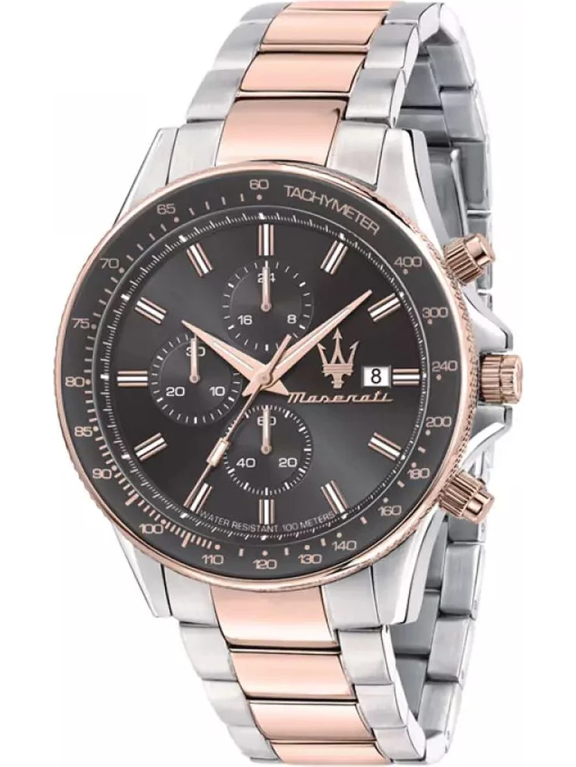 Multicolor Stainless Steel Dress Watch