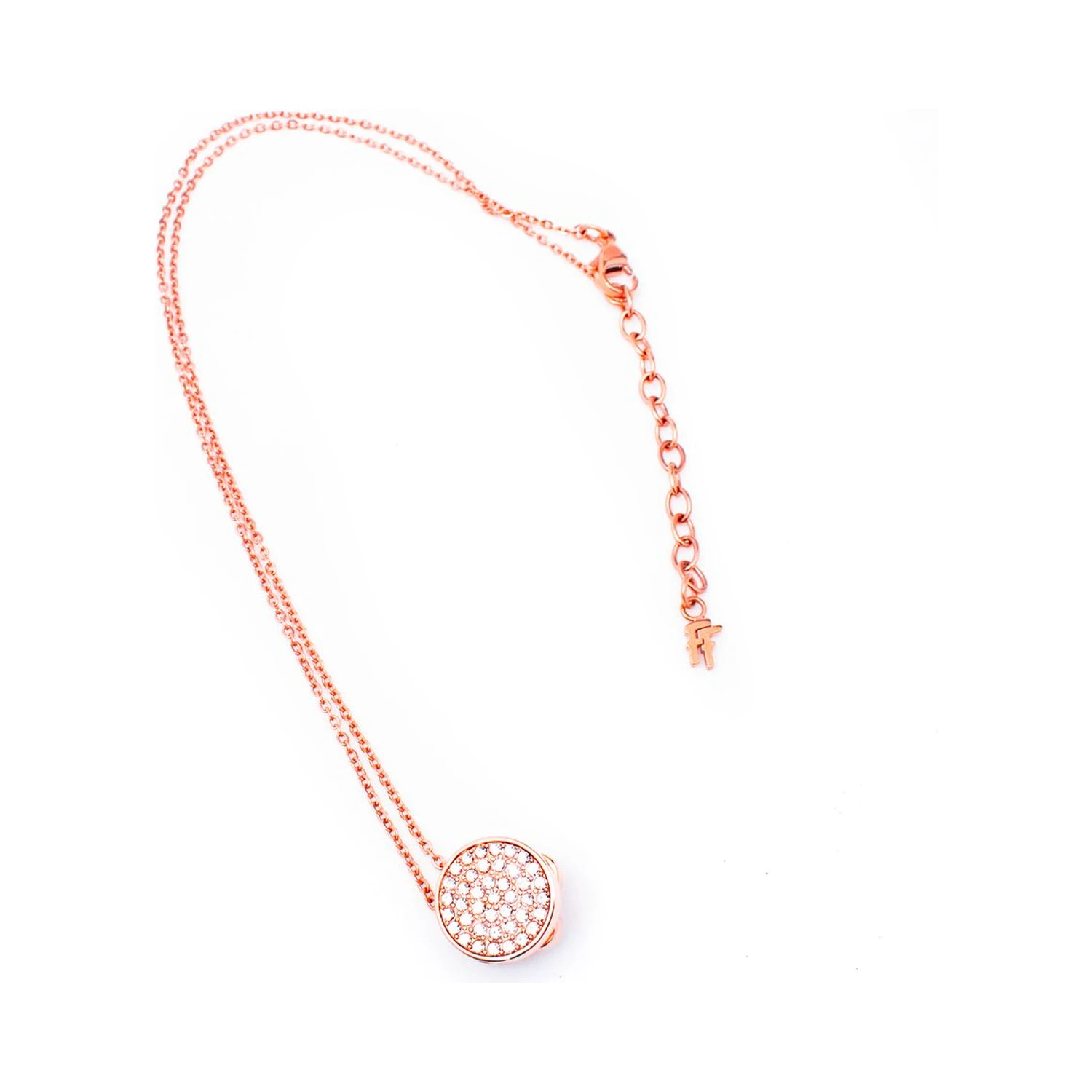 Pink Metal Necklace