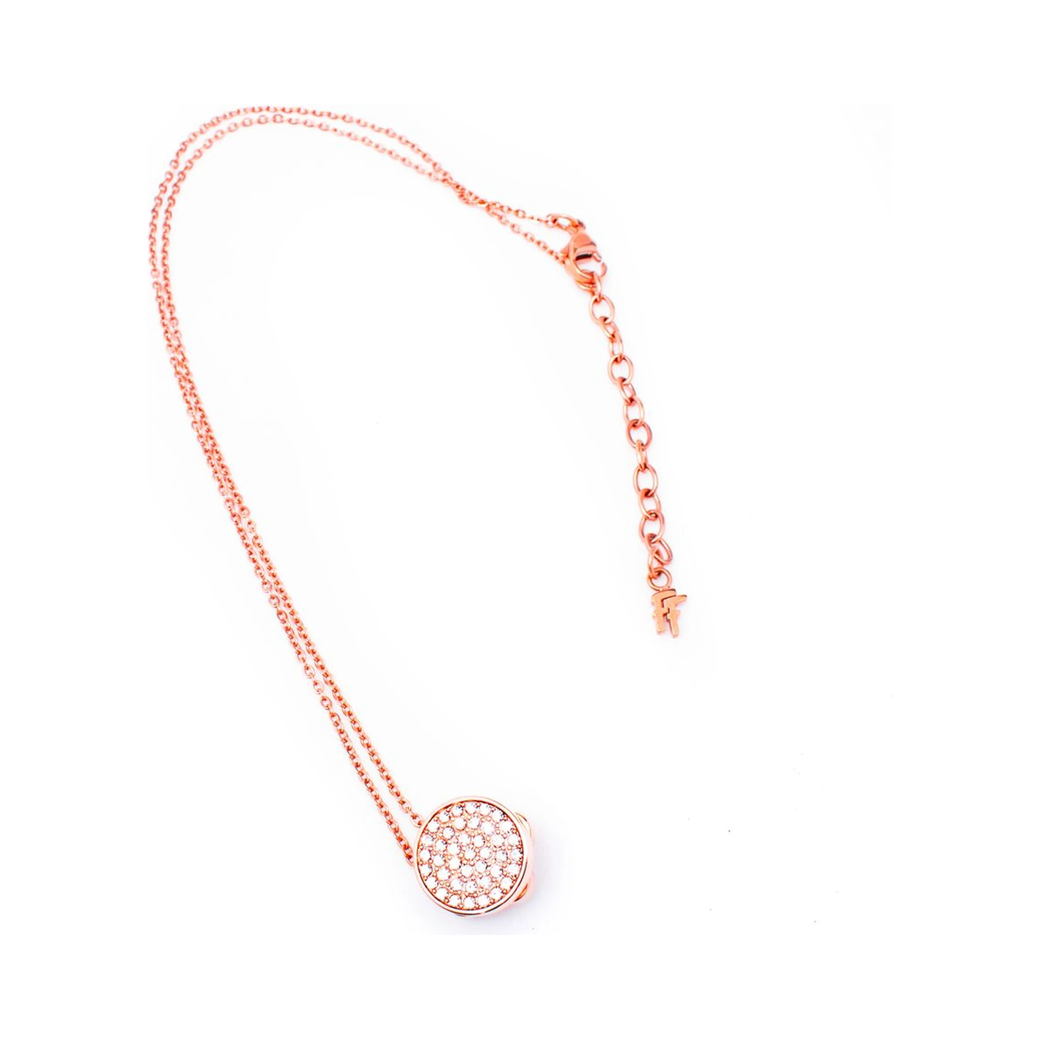Pink Metal Necklace