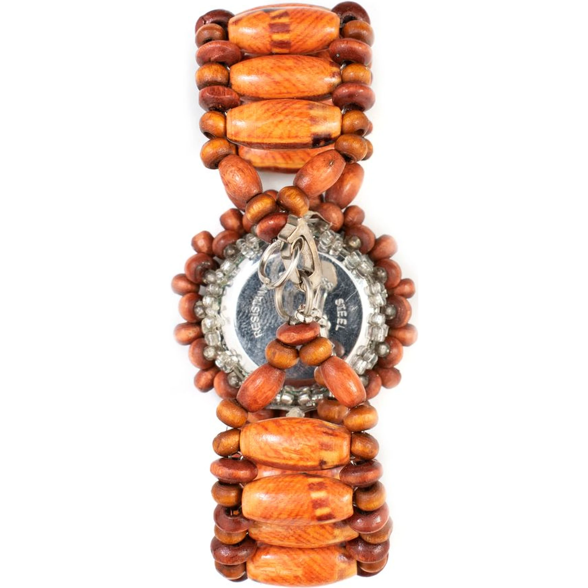 Brown Wood Bracelet Watch