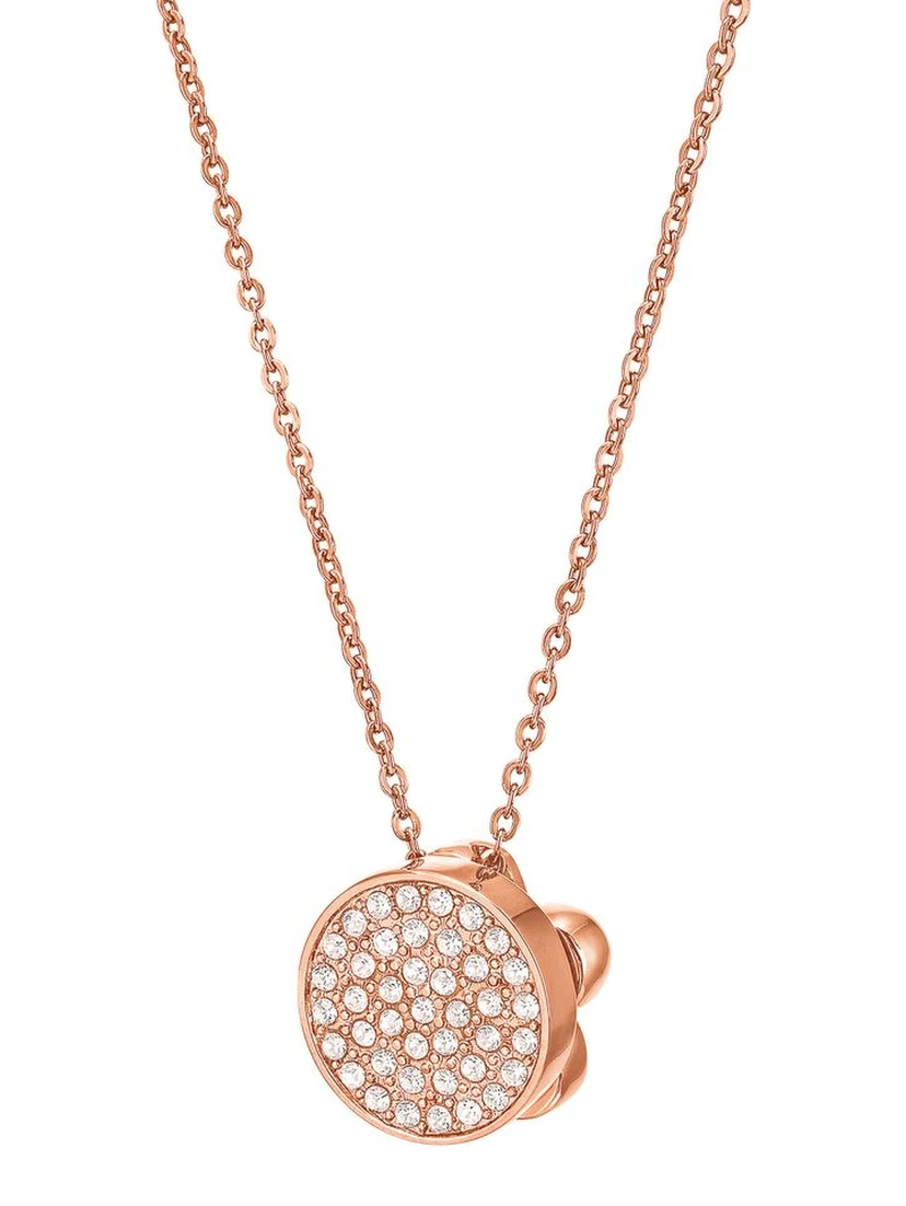 Pink Metal Necklace