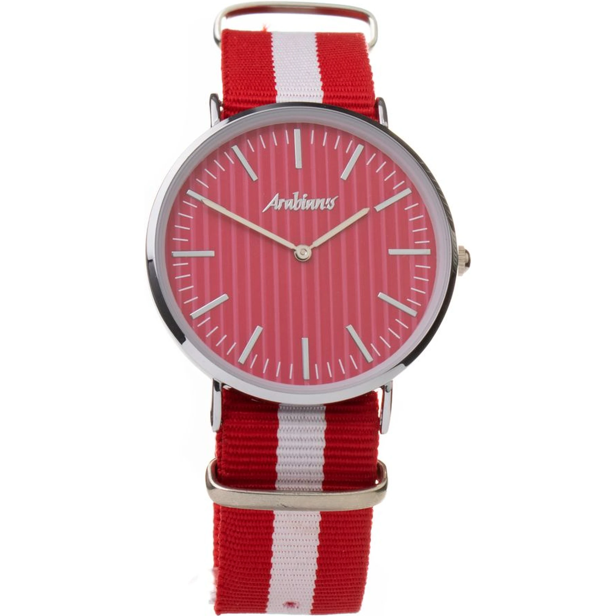 Bicolor Textile Dress Watch