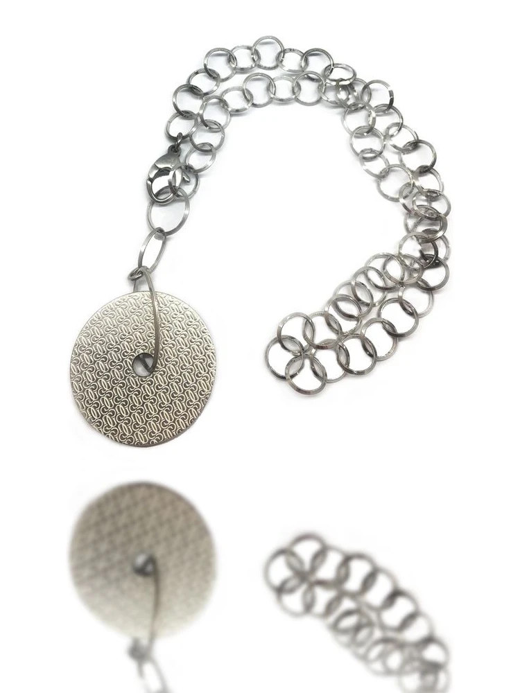 Silver Stainless Steel Necklace alternative