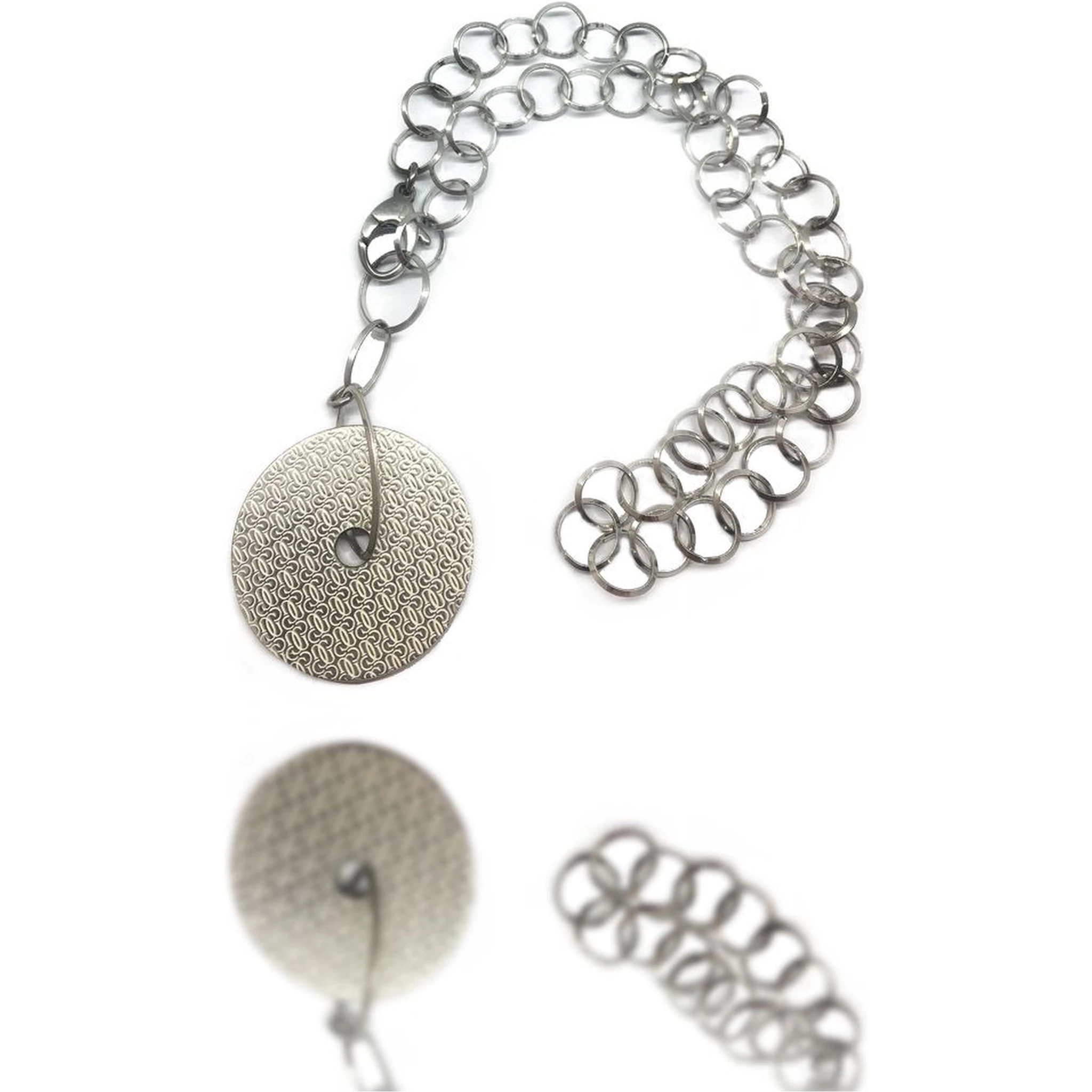 Silver Stainless Steel Necklace