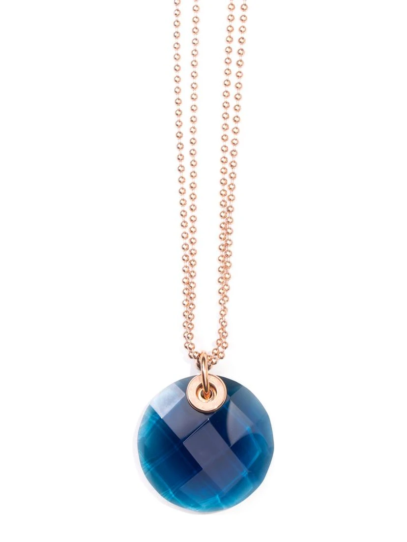 Pink Metal Necklace