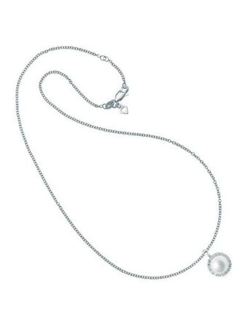 Gray Silver Necklace