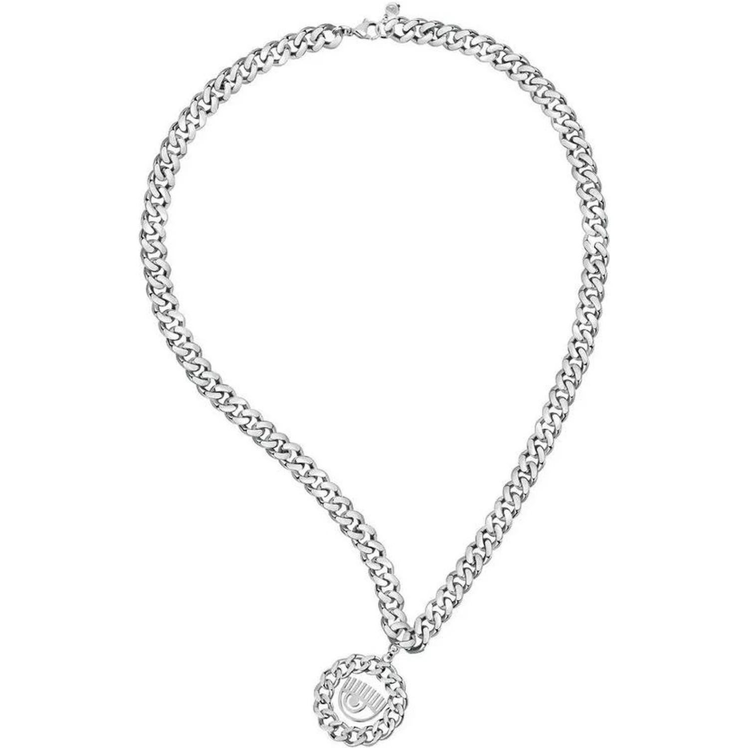 Gray Stainless Steel Necklace