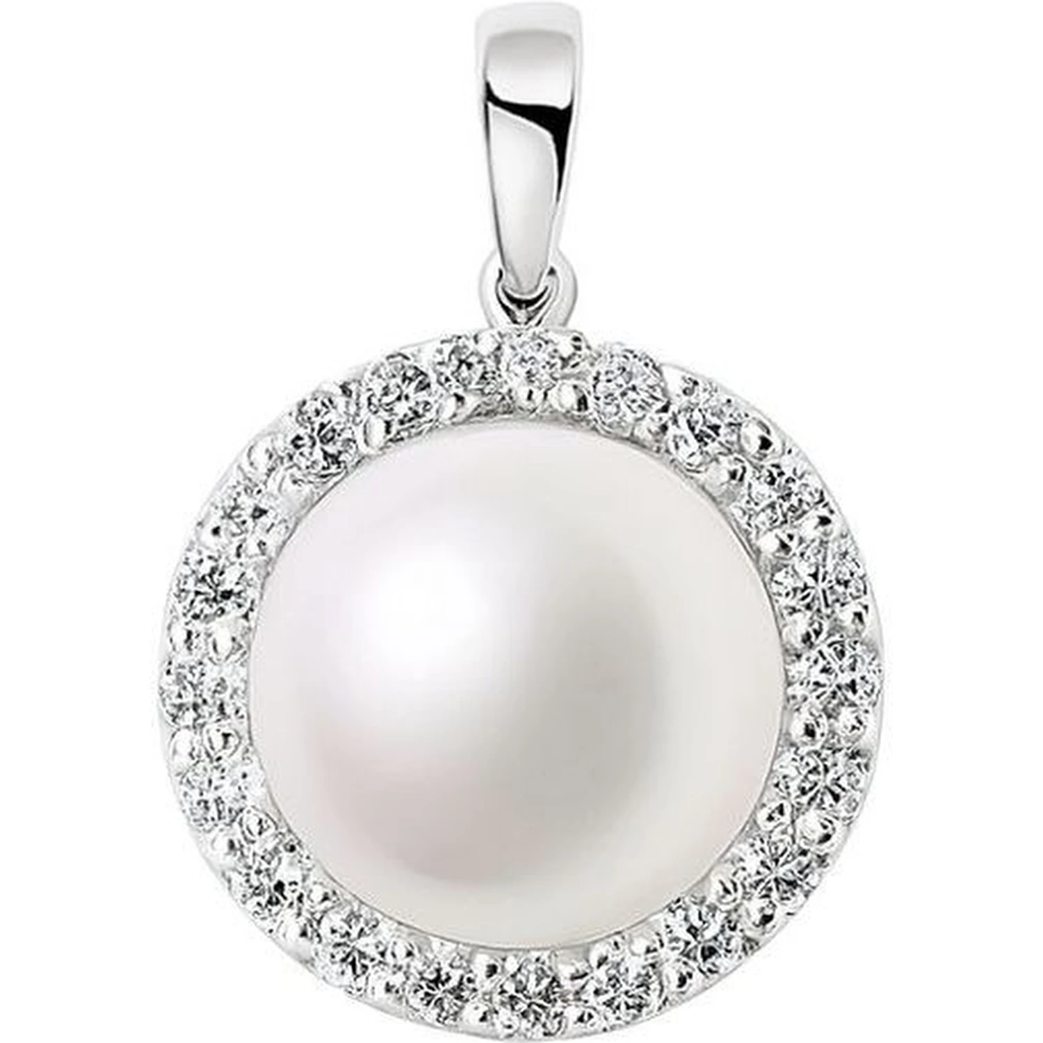 Gray Silver Necklace