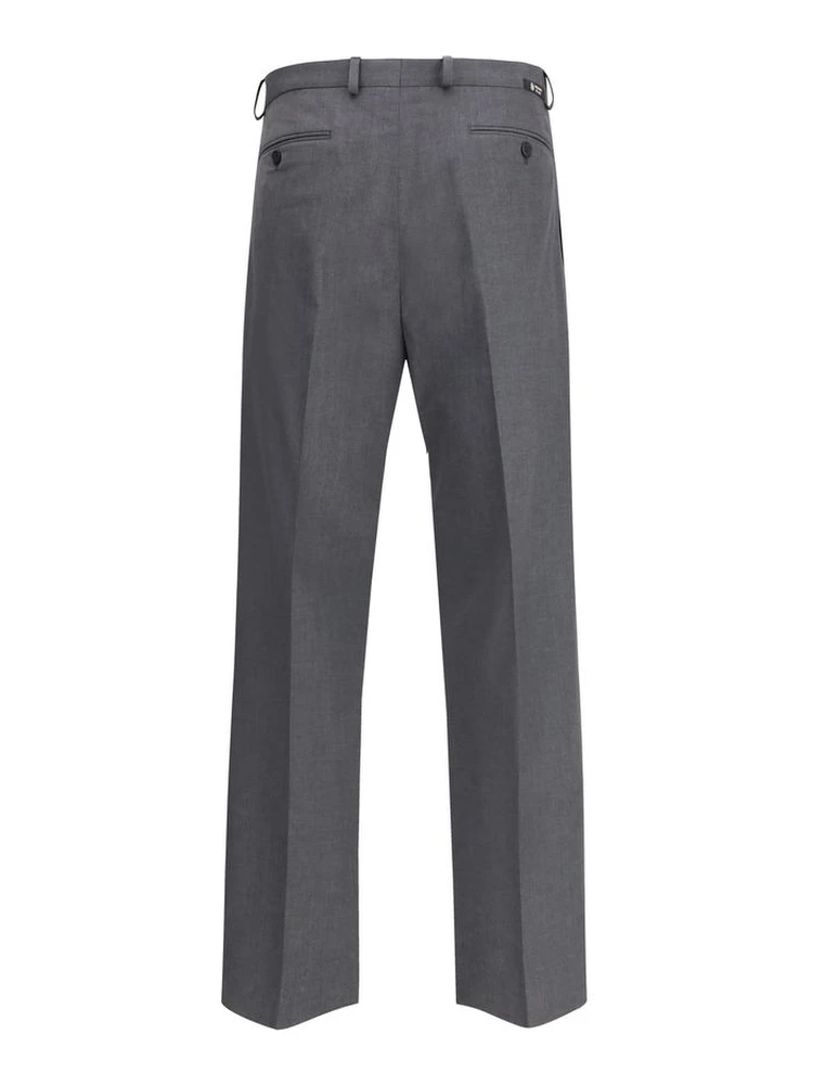 Gray Fleece Wool Dress Pants alternative