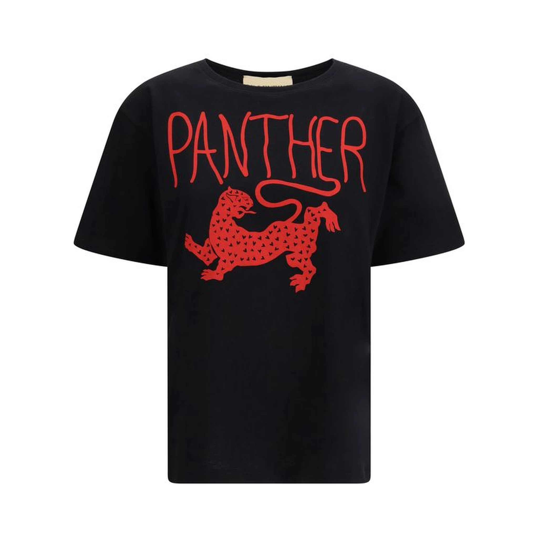 Black Cotton T-Shirt