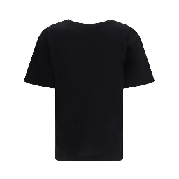 Black Cotton T-Shirt