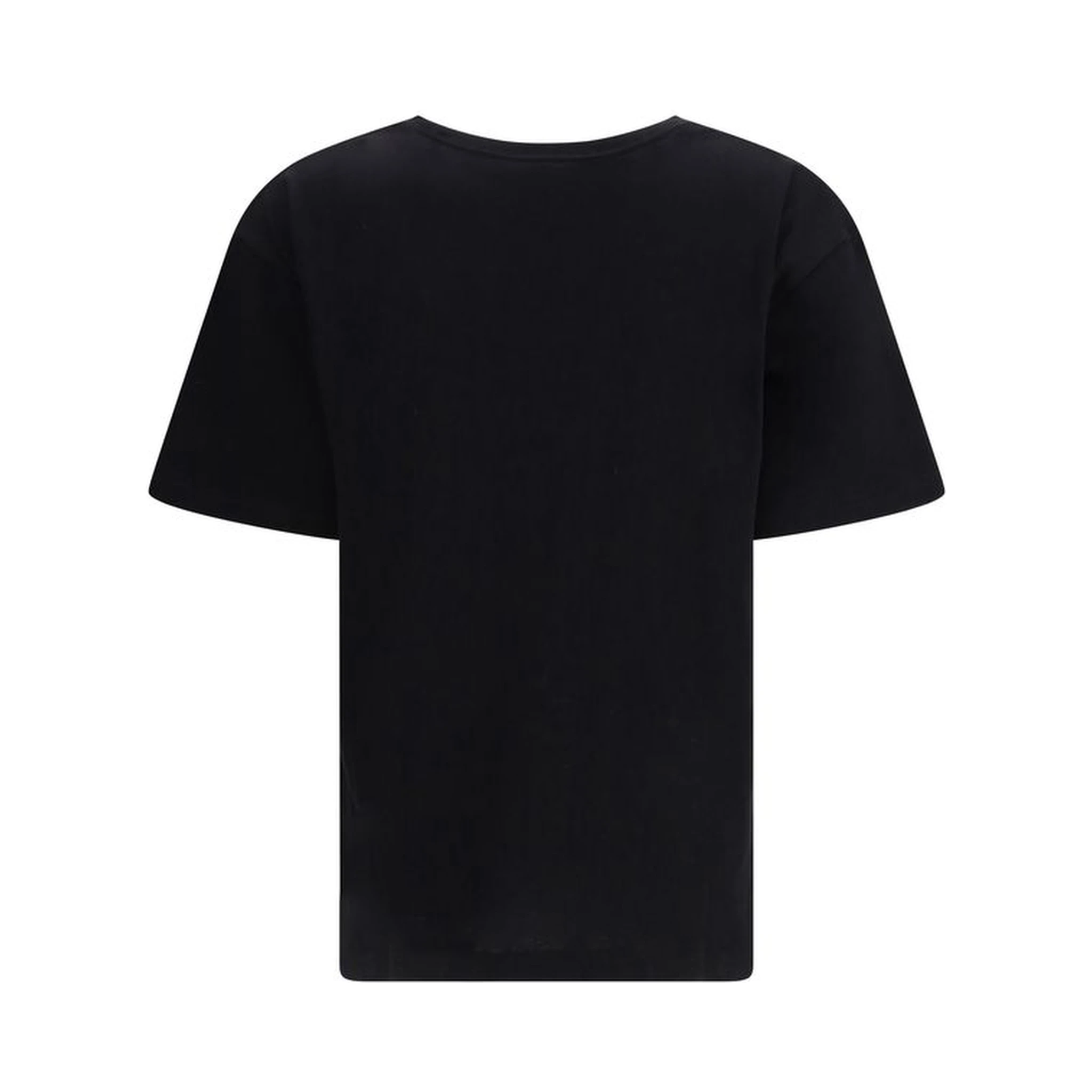 Black Cotton T-Shirt