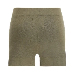 Bicolor Cotton Shorts
