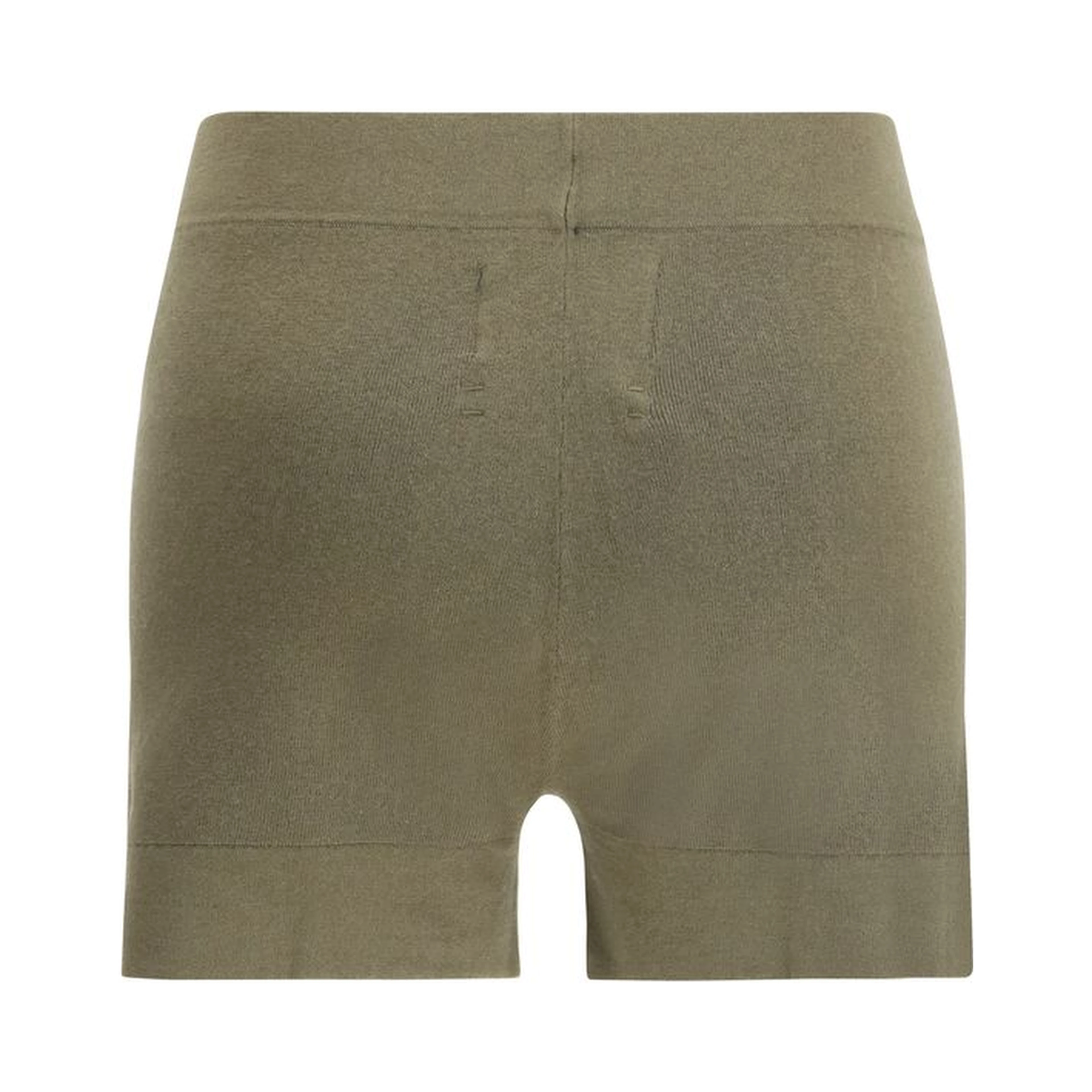 Bicolor Cotton Shorts