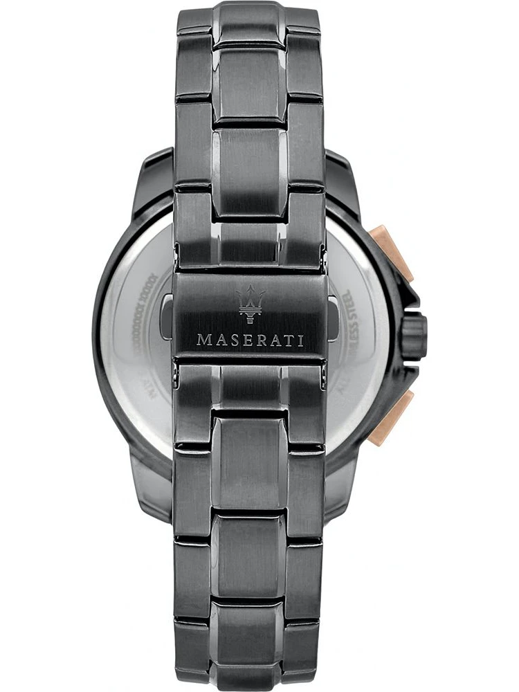 Black Stainless Steel Sport Watch