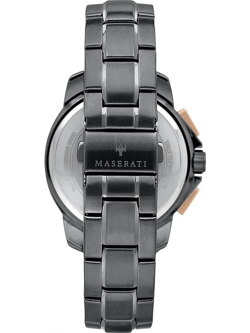 Black Stainless Steel Sport Watch