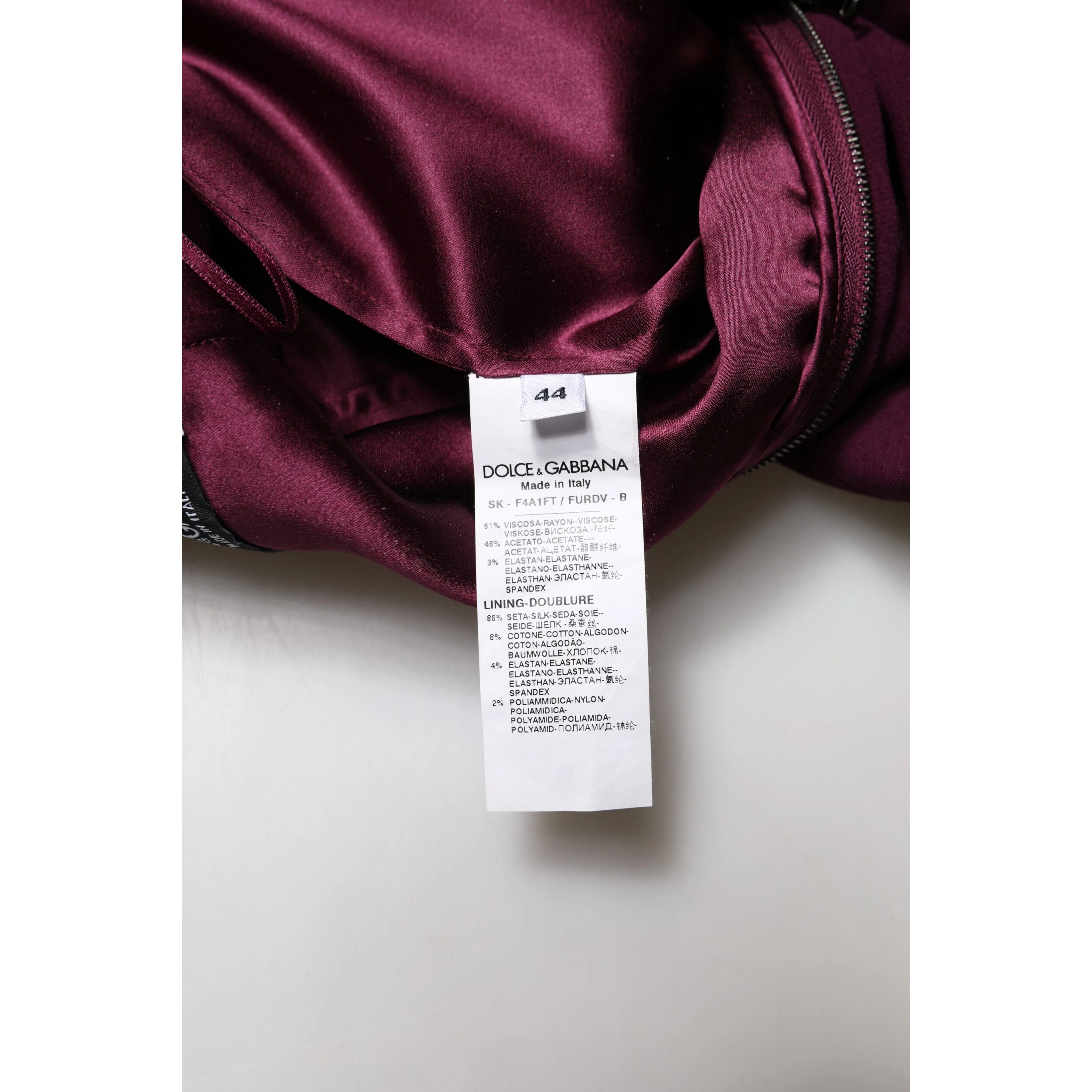 Maroon Mid Waist Pencil Cut Midi Skirt