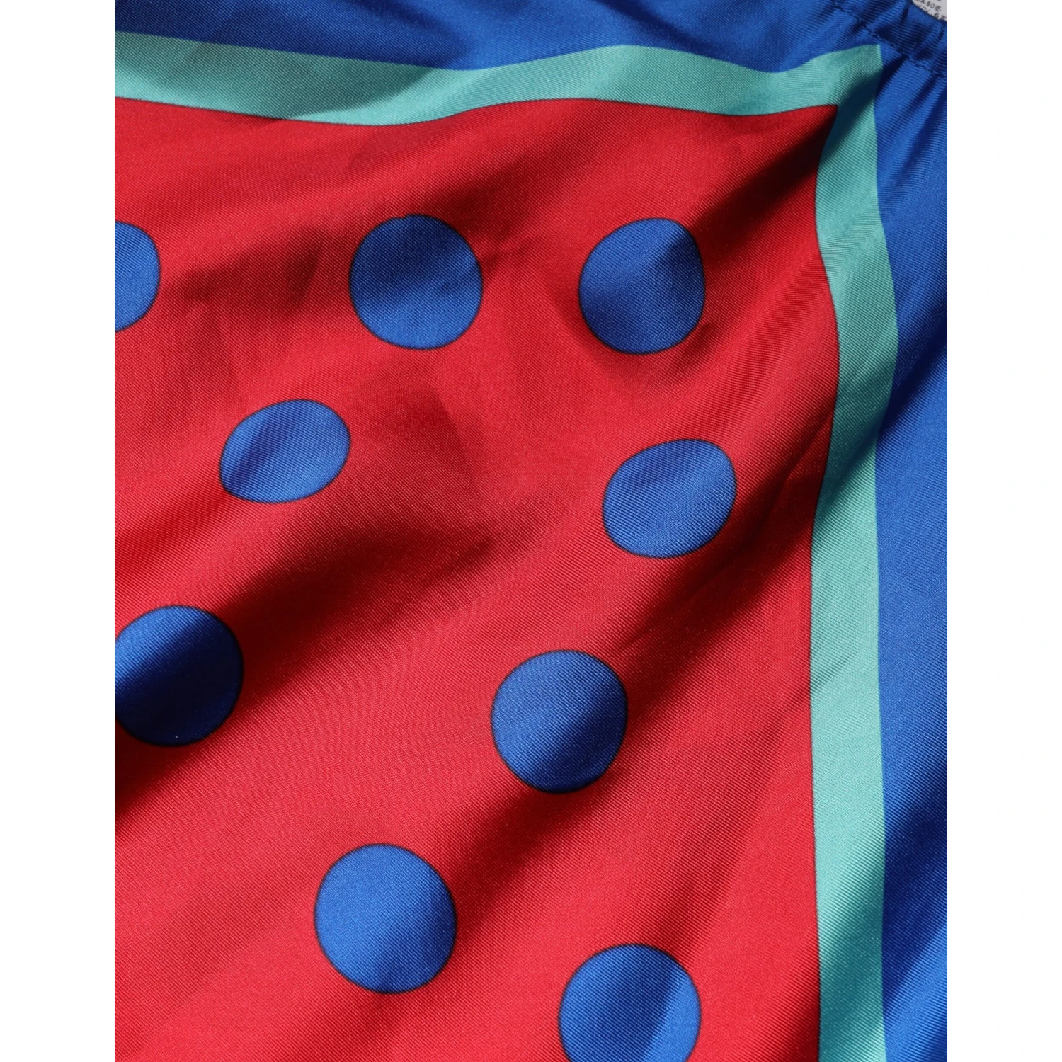 Multicolor Polka Dot Tie Halter Blouse  Top