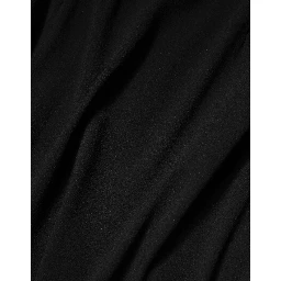 Black Square Neck Sleeveless Midi Dress