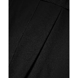 Black Sleeveless Sheath Knee Length Dress