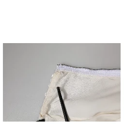 White Polyester Sleeveless Sheath Dress
