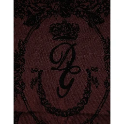 Maroon DG Crown Floral Crewneck Men T-shirt