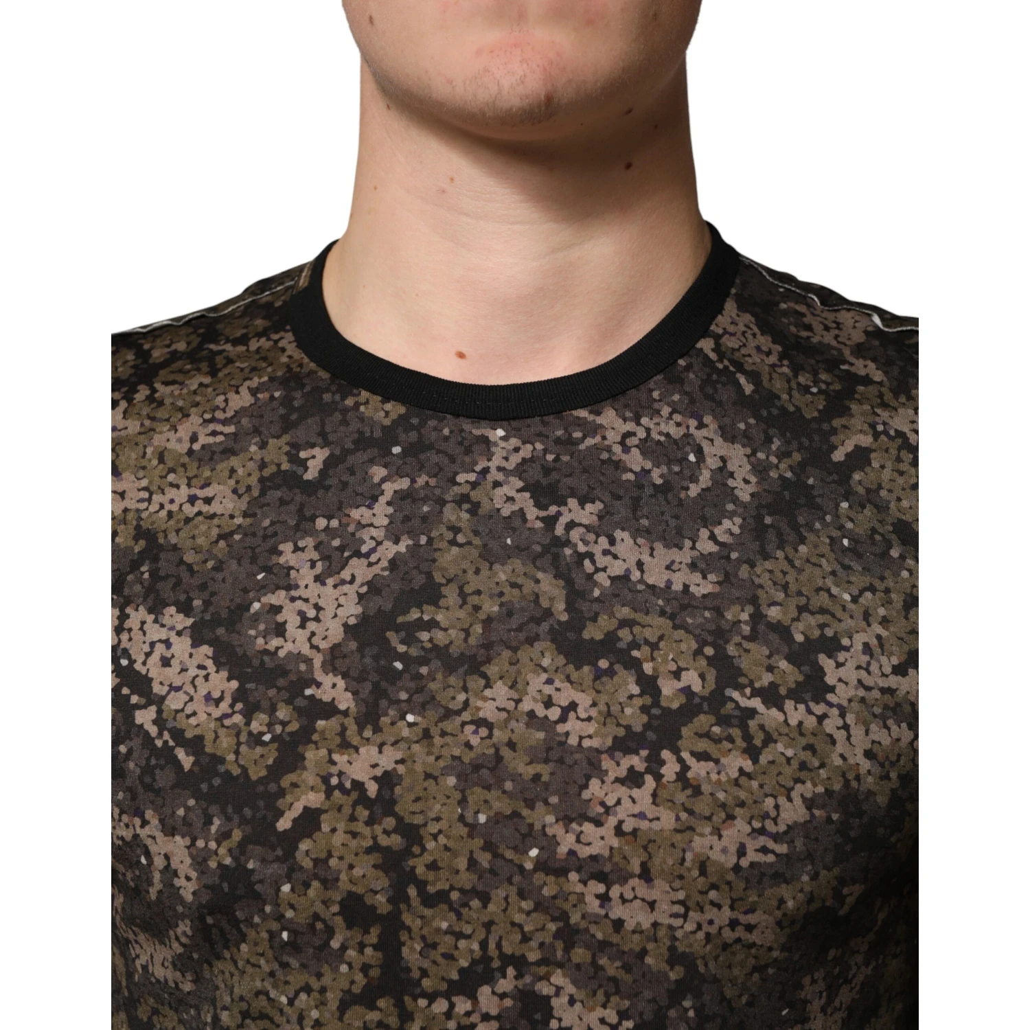 Multicolor Camouflage Long Sleeves T-shirt