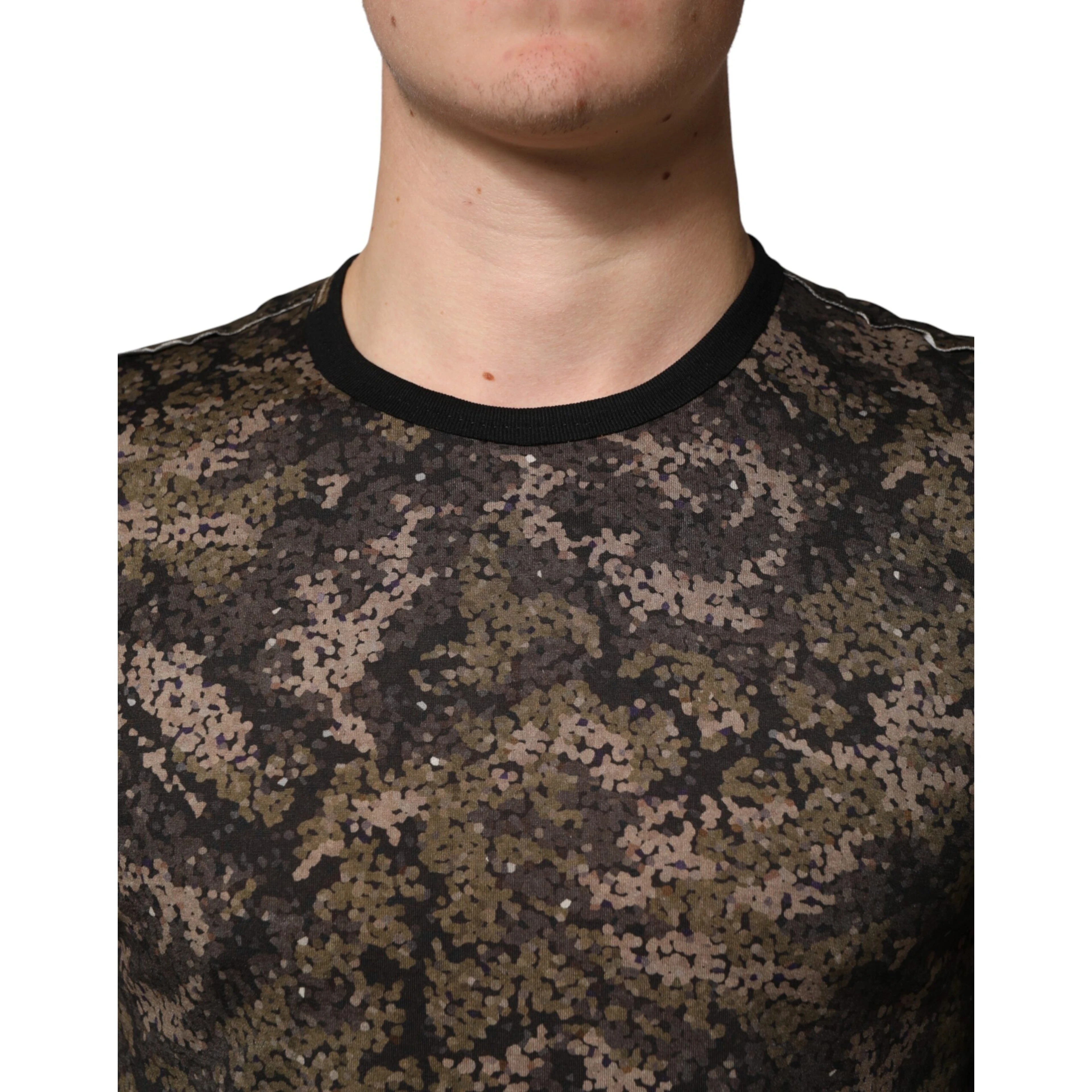 Multicolor Camouflage Long Sleeves T-shirt