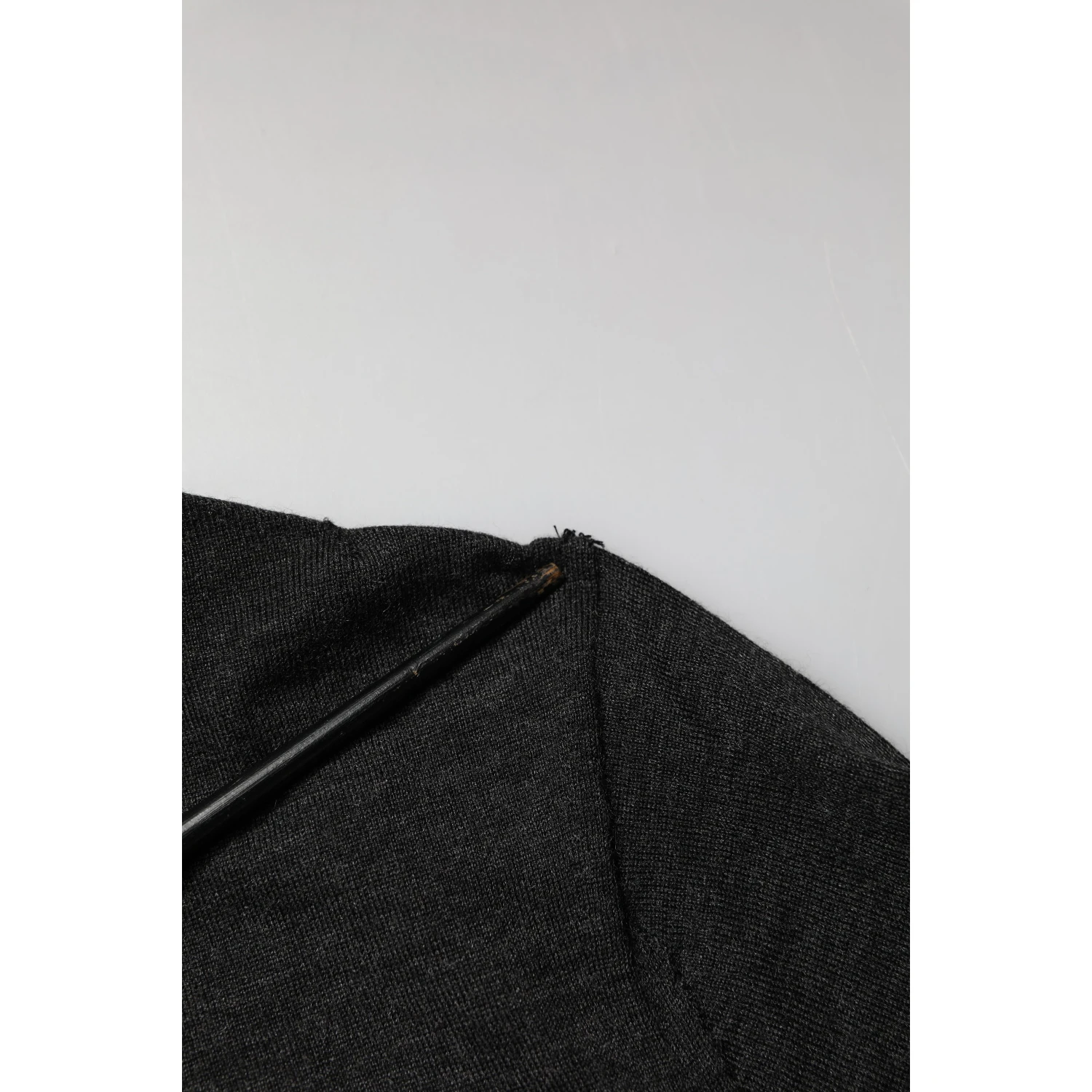 Black Cashmere Buttoned Men Cardigan Sweater