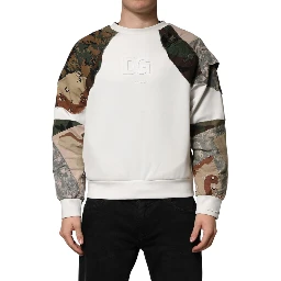 Multicolor Camouflage Sweatshirt Sweater