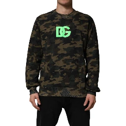 Multicolor Camouflage Men Sweatshirt  Sweater