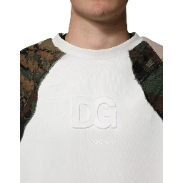 Multicolor Camouflage Sweatshirt Sweater