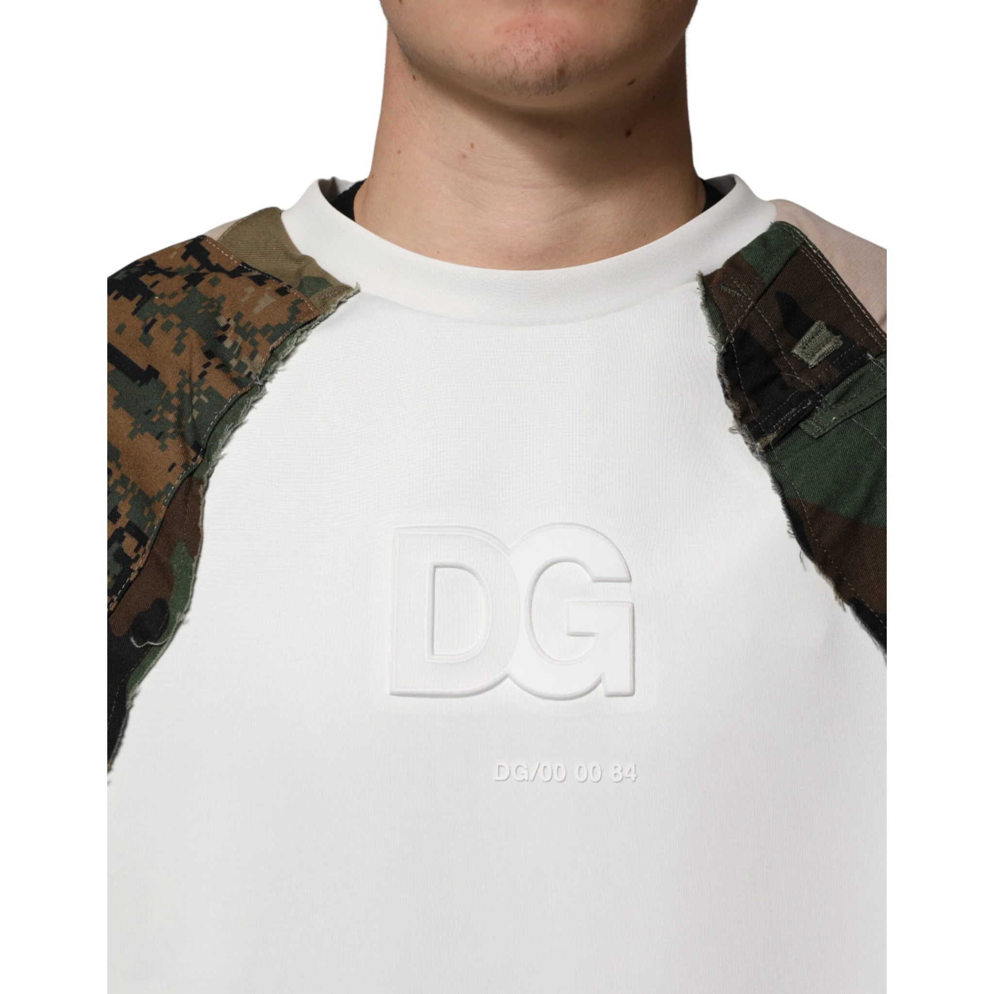 Multicolor Camouflage Sweatshirt Sweater