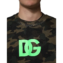 Multicolor Camouflage Men Sweatshirt  Sweater
